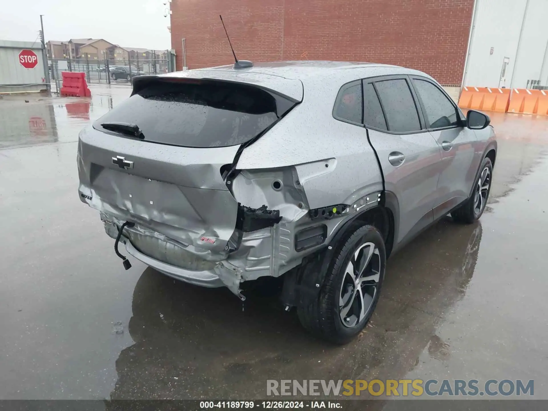 4 Photograph of a damaged car KL77LGEP9SC033601 CHEVROLET TRAX 2025