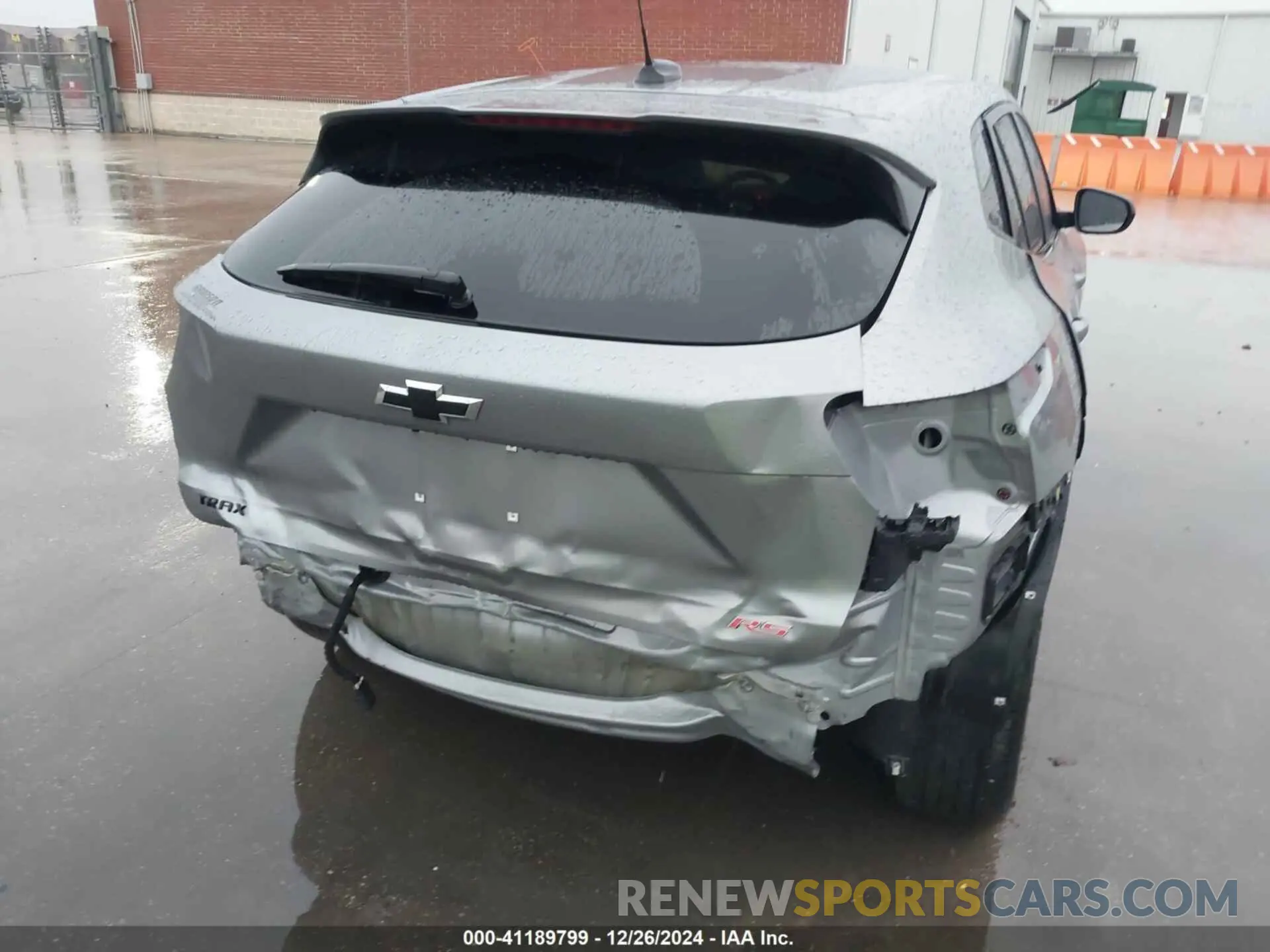 6 Photograph of a damaged car KL77LGEP9SC033601 CHEVROLET TRAX 2025