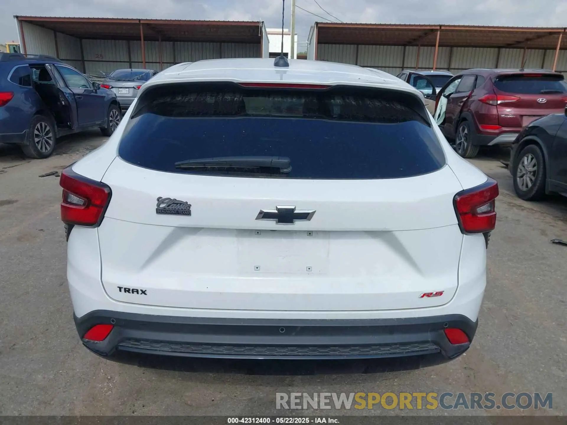 16 Photograph of a damaged car KL77LGEP9SC107776 CHEVROLET TRAX 2025
