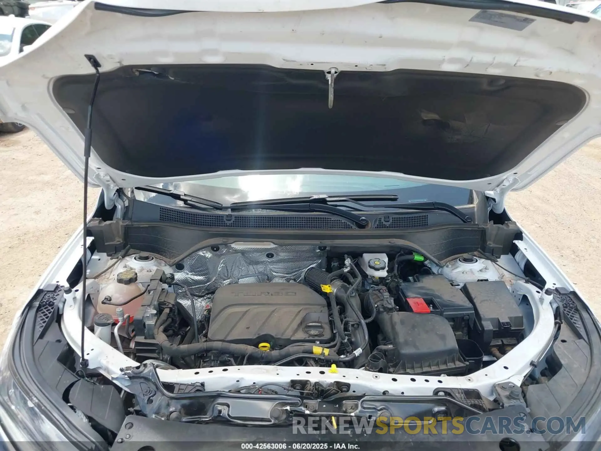 10 Photograph of a damaged car KL77LGEPXSC072780 CHEVROLET TRAX 2025
