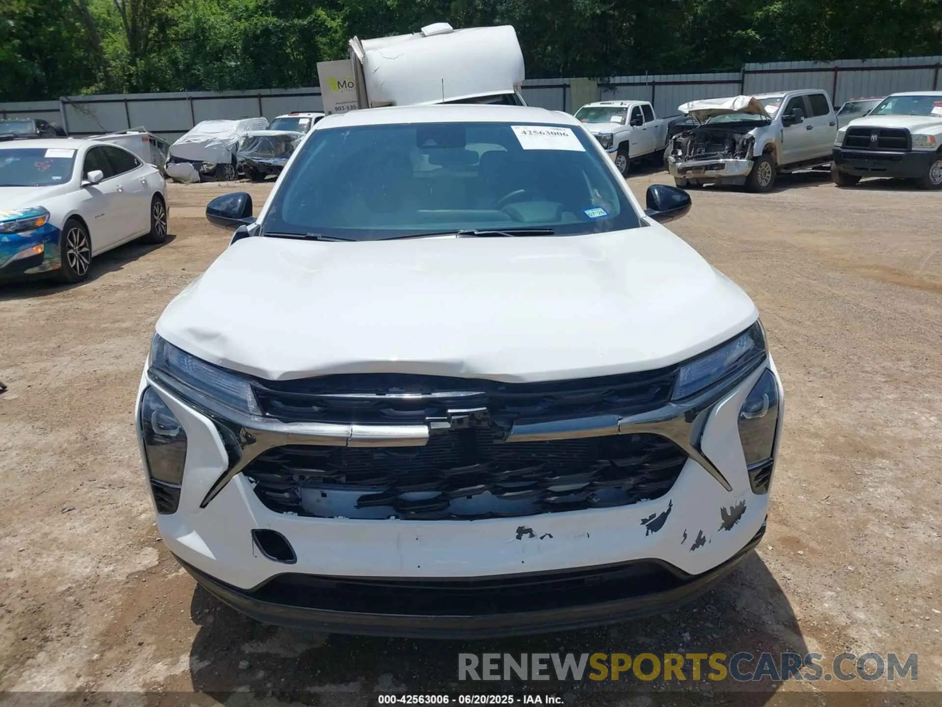 13 Photograph of a damaged car KL77LGEPXSC072780 CHEVROLET TRAX 2025