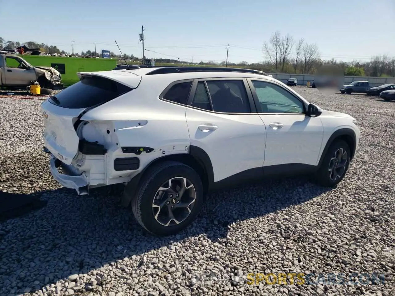 3 Фотография поврежденного автомобиля KL77LHEP0SC020595 CHEVROLET TRAX 2025