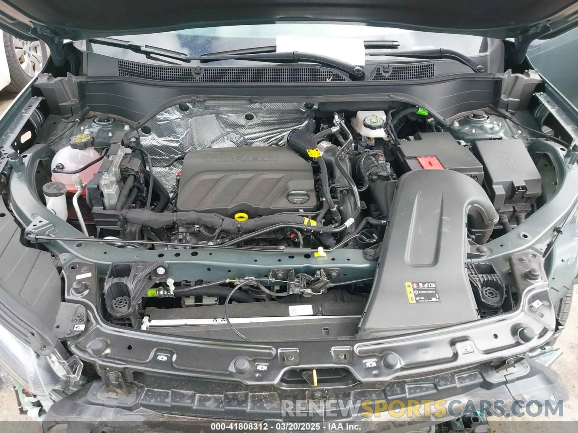 10 Фотография поврежденного автомобиля KL77LHEP0SC023707 CHEVROLET TRAX 2025