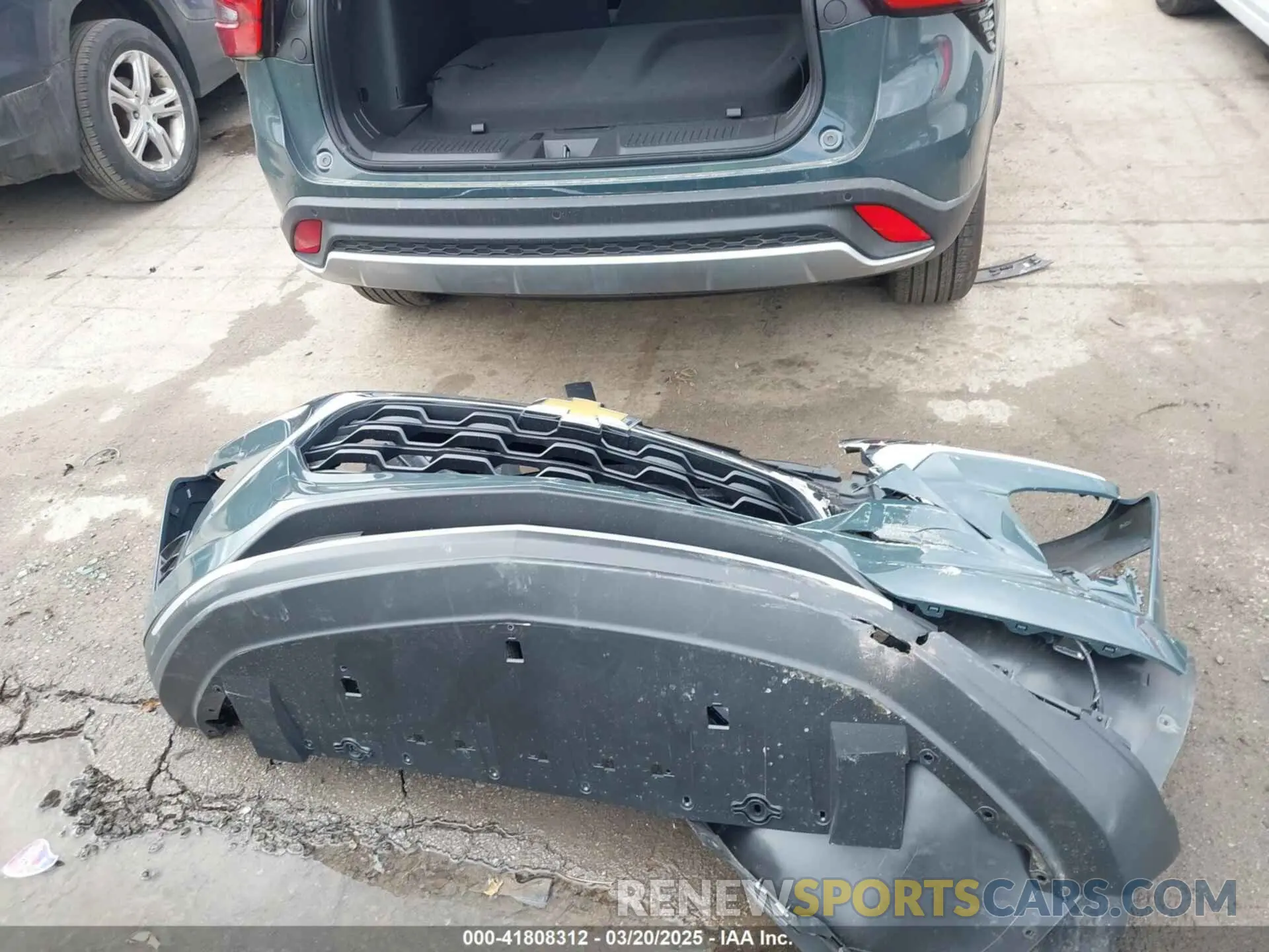 12 Фотография поврежденного автомобиля KL77LHEP0SC023707 CHEVROLET TRAX 2025