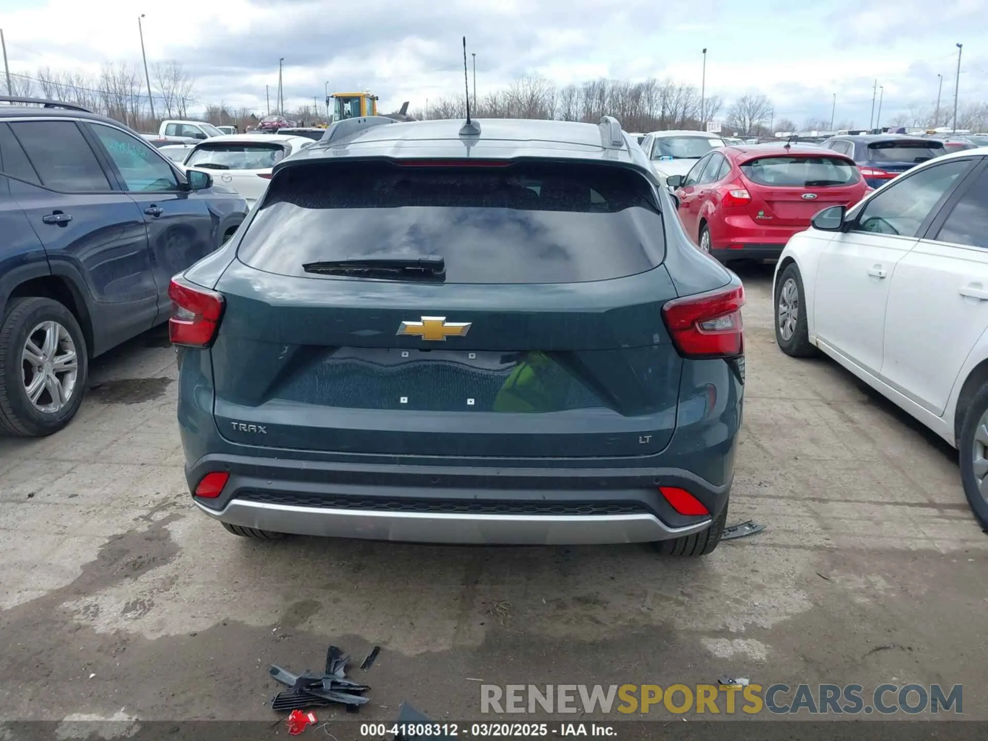 17 Фотография поврежденного автомобиля KL77LHEP0SC023707 CHEVROLET TRAX 2025