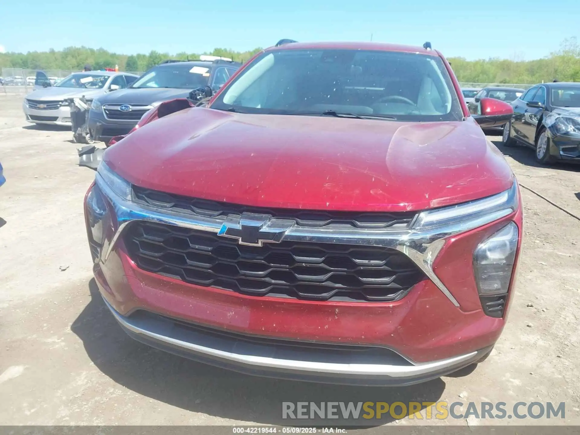 12 Фотография поврежденного автомобиля KL77LHEP0SC028907 CHEVROLET TRAX 2025