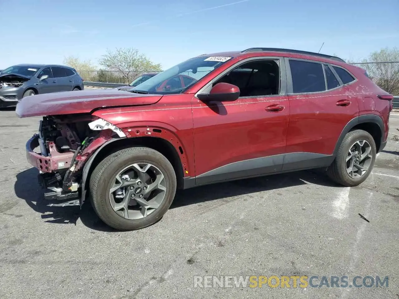 1 Фотография поврежденного автомобиля KL77LHEP0SC065004 CHEVROLET TRAX 2025