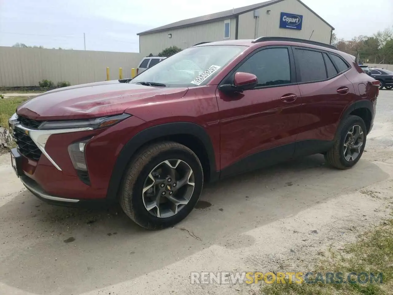 1 Photograph of a damaged car KL77LHEP0SC070994 CHEVROLET TRAX 2025