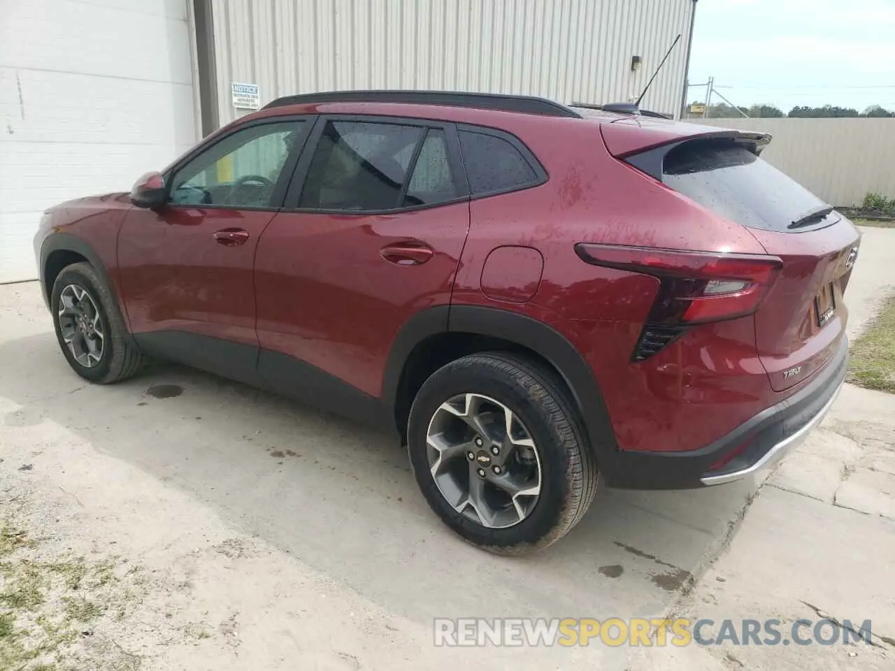 2 Photograph of a damaged car KL77LHEP0SC070994 CHEVROLET TRAX 2025