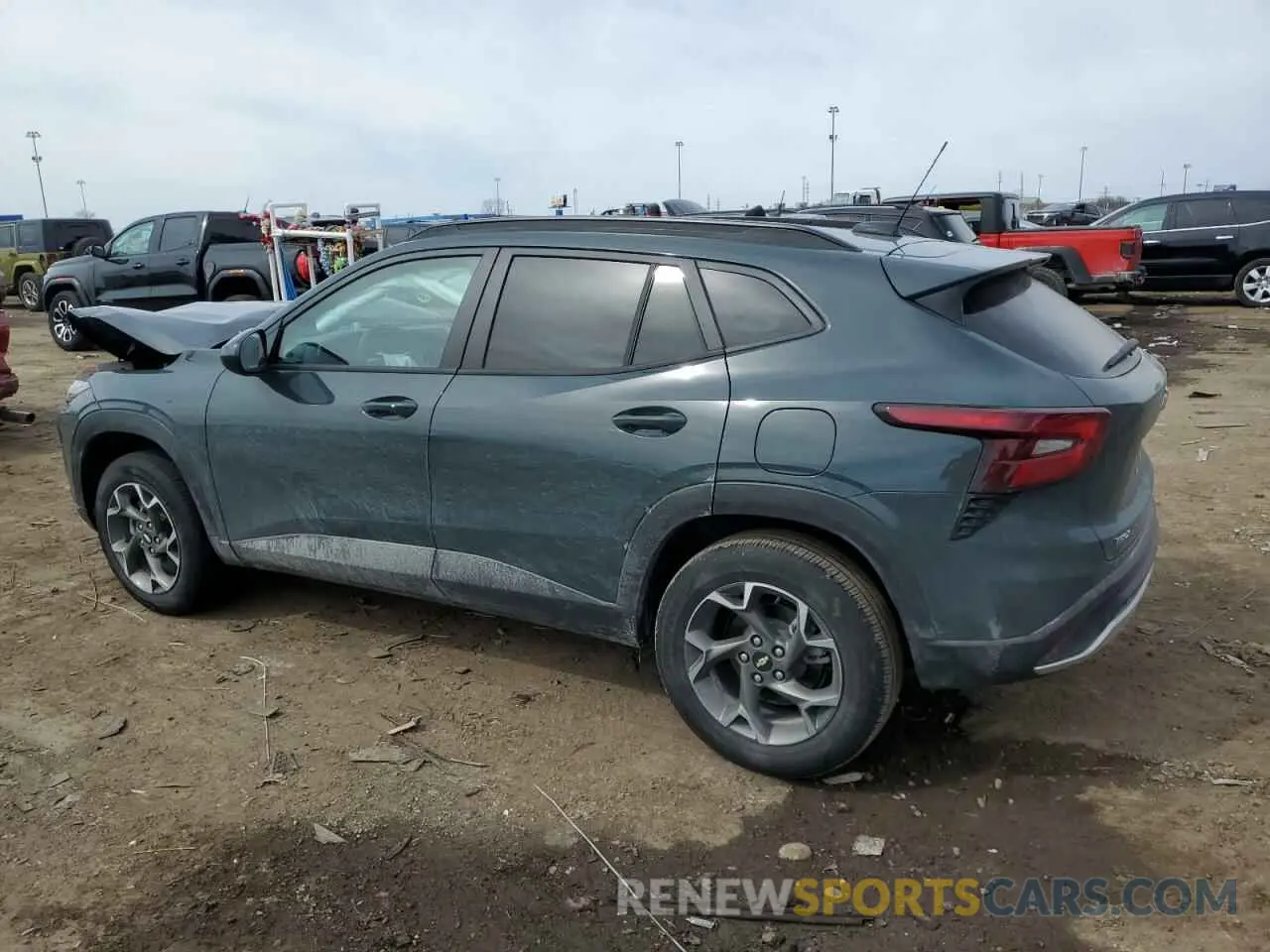 2 Photograph of a damaged car KL77LHEP1SC070518 CHEVROLET TRAX 2025