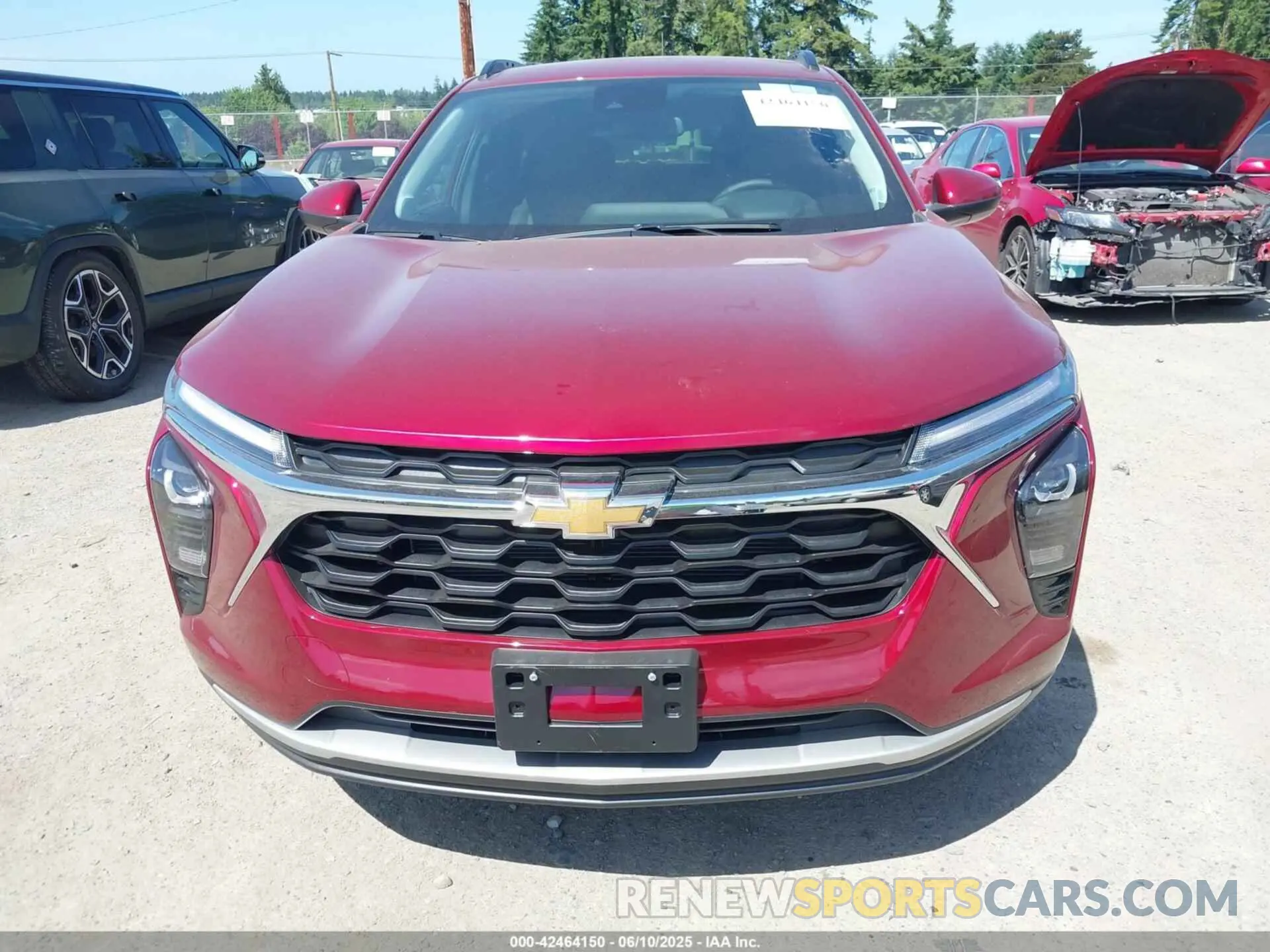 12 Photograph of a damaged car KL77LHEP1SC225763 CHEVROLET TRAX 2025