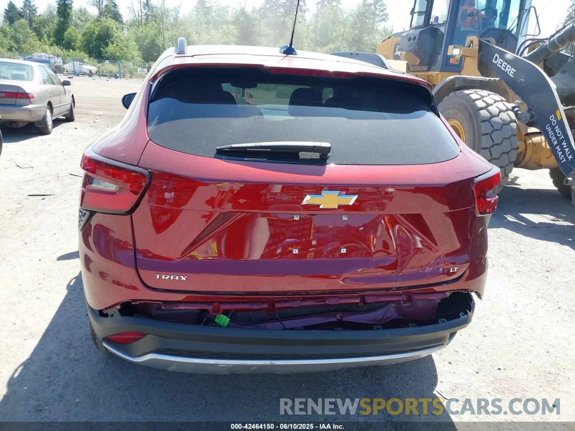 16 Photograph of a damaged car KL77LHEP1SC225763 CHEVROLET TRAX 2025