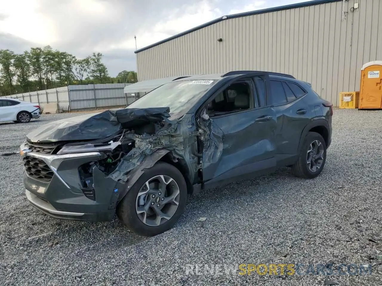 1 Photograph of a damaged car KL77LHEP2SC030917 CHEVROLET TRAX 2025