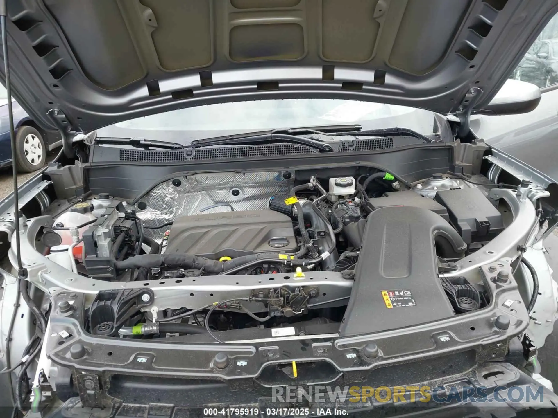 10 Фотография поврежденного автомобиля KL77LHEP2SC145792 CHEVROLET TRAX 2025