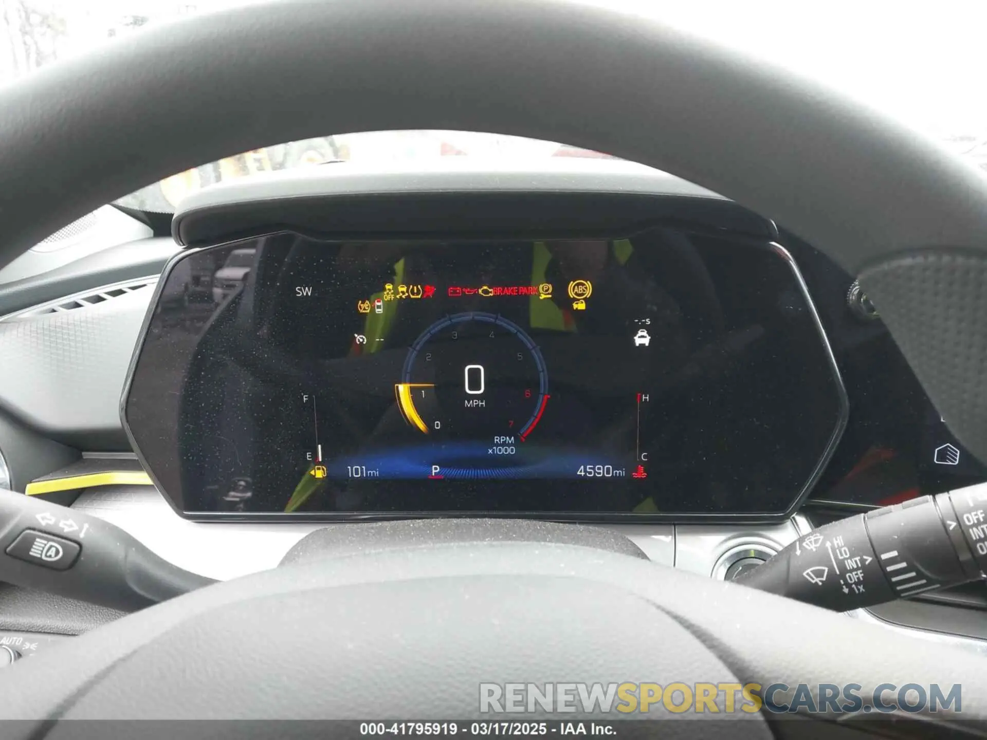 7 Фотография поврежденного автомобиля KL77LHEP2SC145792 CHEVROLET TRAX 2025