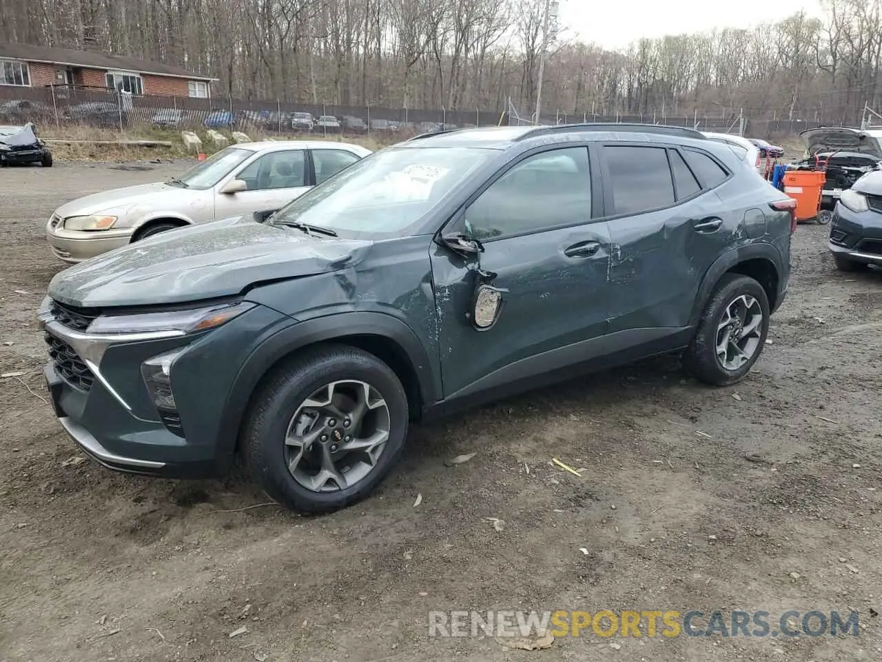 1 Фотография поврежденного автомобиля KL77LHEP2SC147073 CHEVROLET TRAX 2025