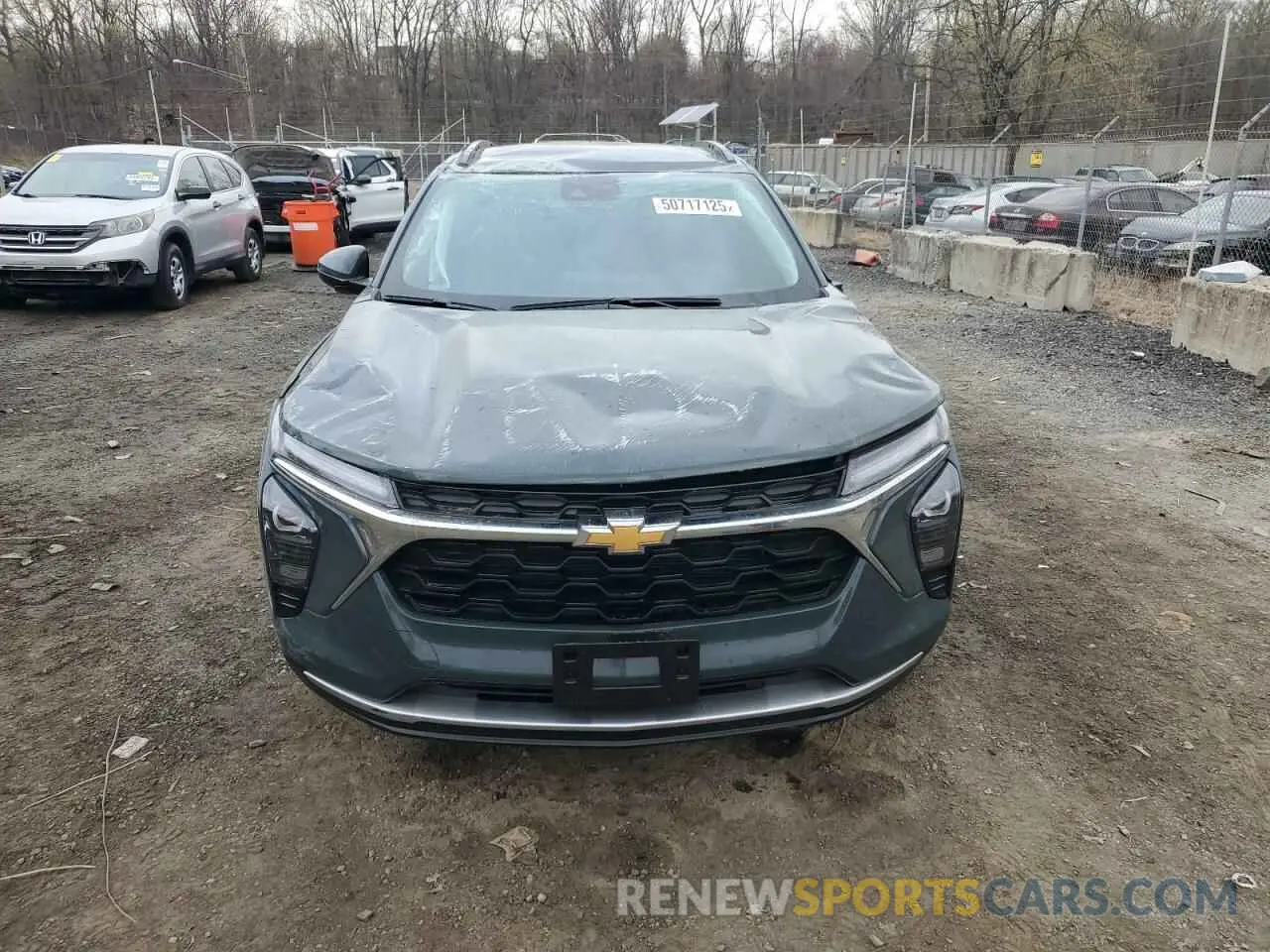5 Фотография поврежденного автомобиля KL77LHEP2SC147073 CHEVROLET TRAX 2025