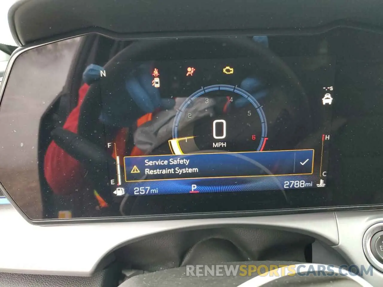 9 Фотография поврежденного автомобиля KL77LHEP2SC147073 CHEVROLET TRAX 2025