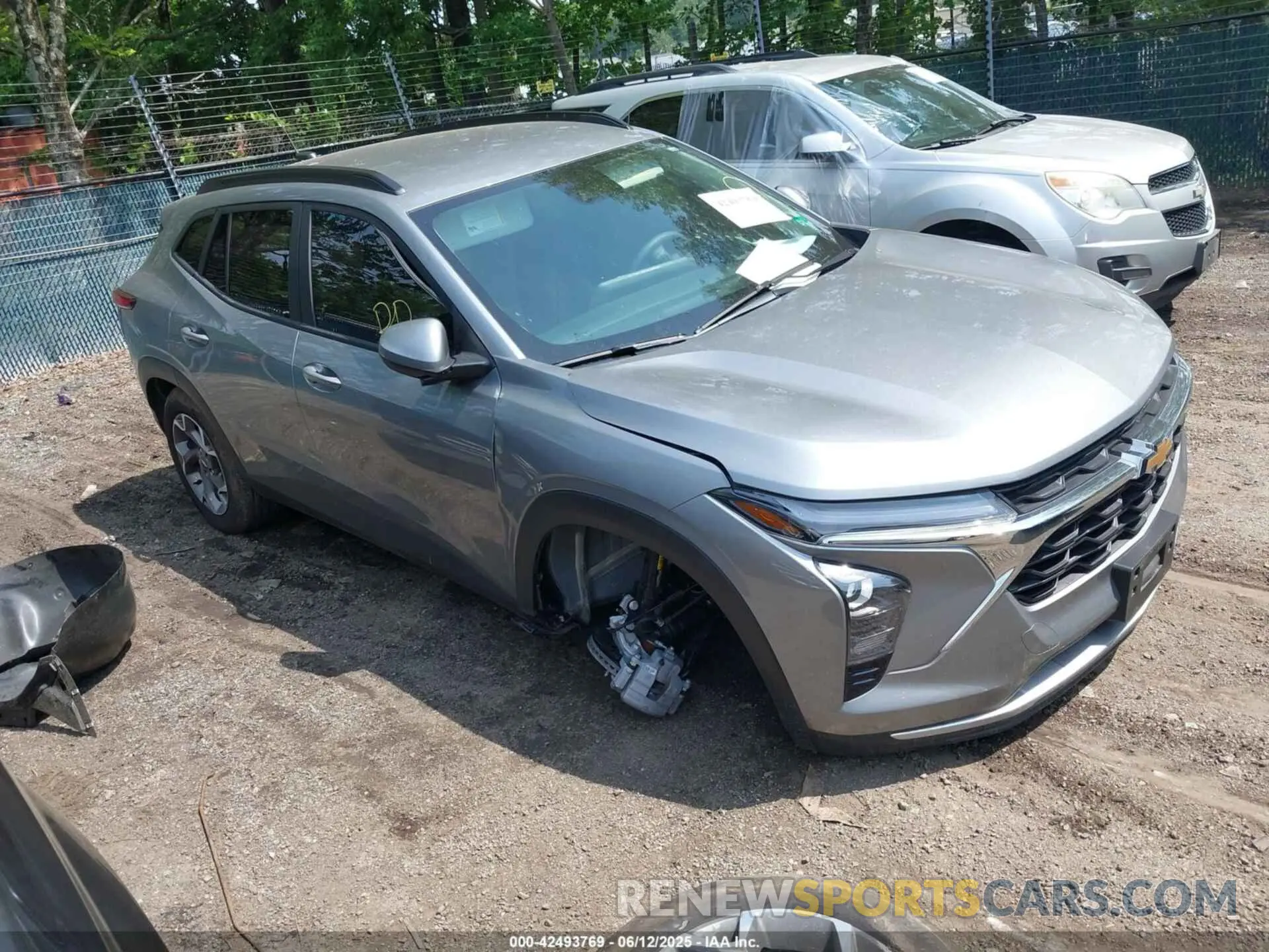 1 Photograph of a damaged car KL77LHEP2SC189260 CHEVROLET TRAX 2025