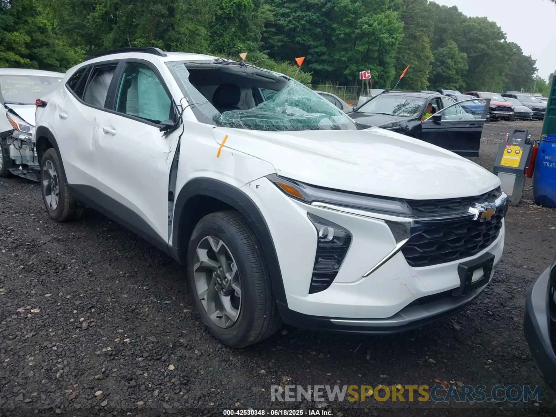 1 Photograph of a damaged car KL77LHEP3SC109092 CHEVROLET TRAX 2025
