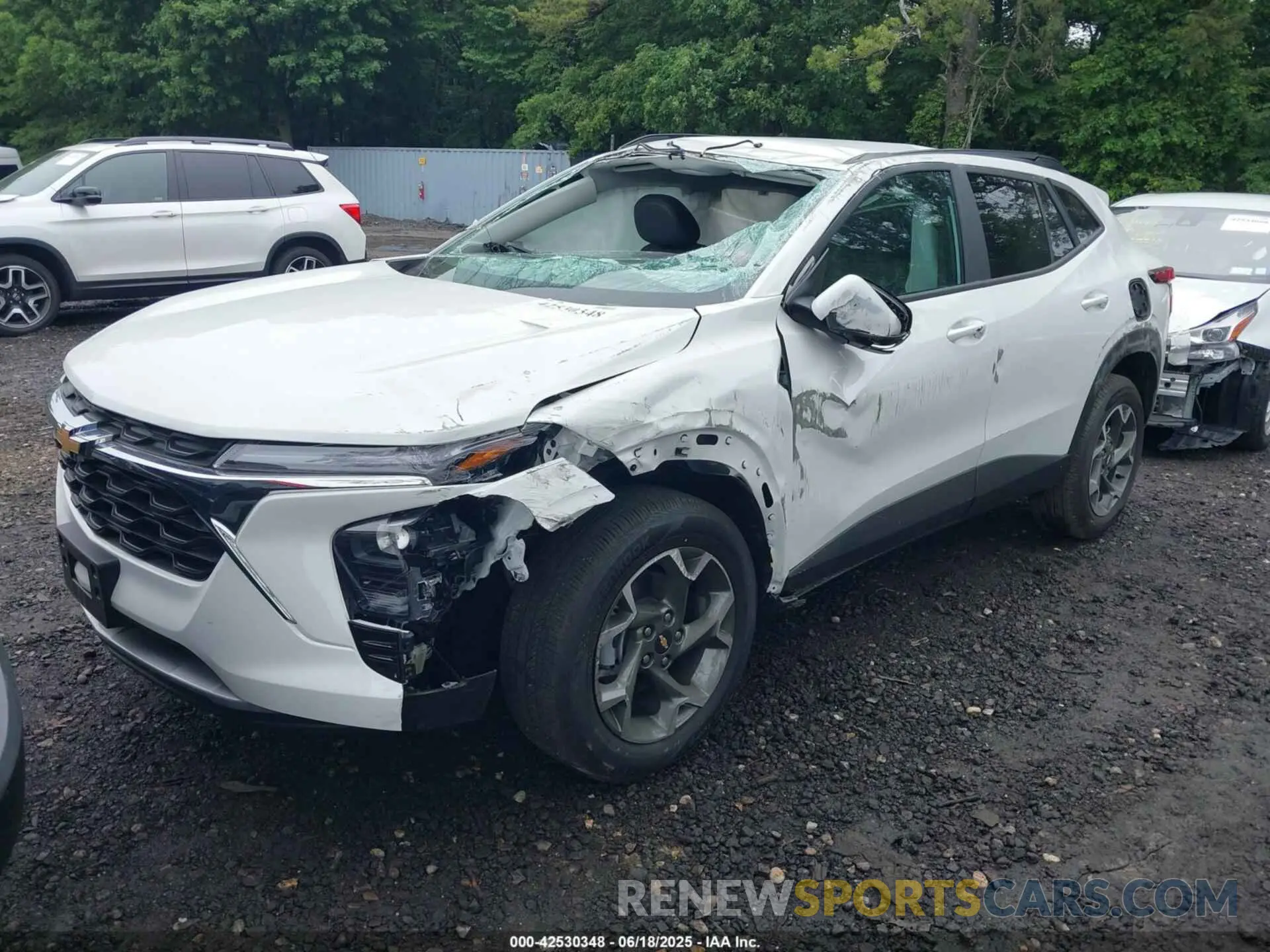 2 Photograph of a damaged car KL77LHEP3SC109092 CHEVROLET TRAX 2025