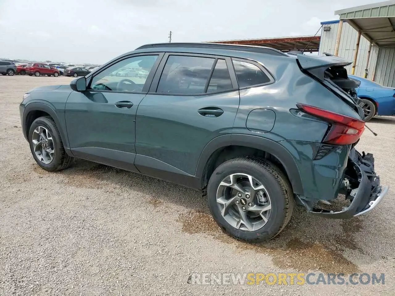 2 Photograph of a damaged car KL77LHEP3SC230625 CHEVROLET TRAX 2025