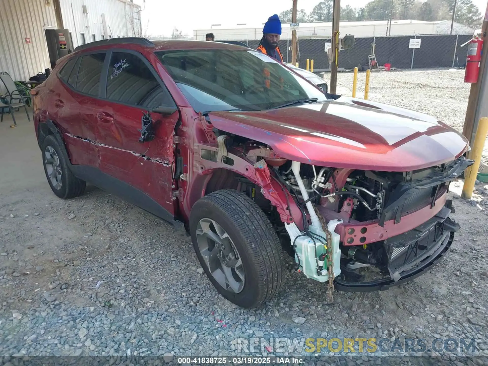 1 Фотография поврежденного автомобиля KL77LHEP4SC025590 CHEVROLET TRAX 2025