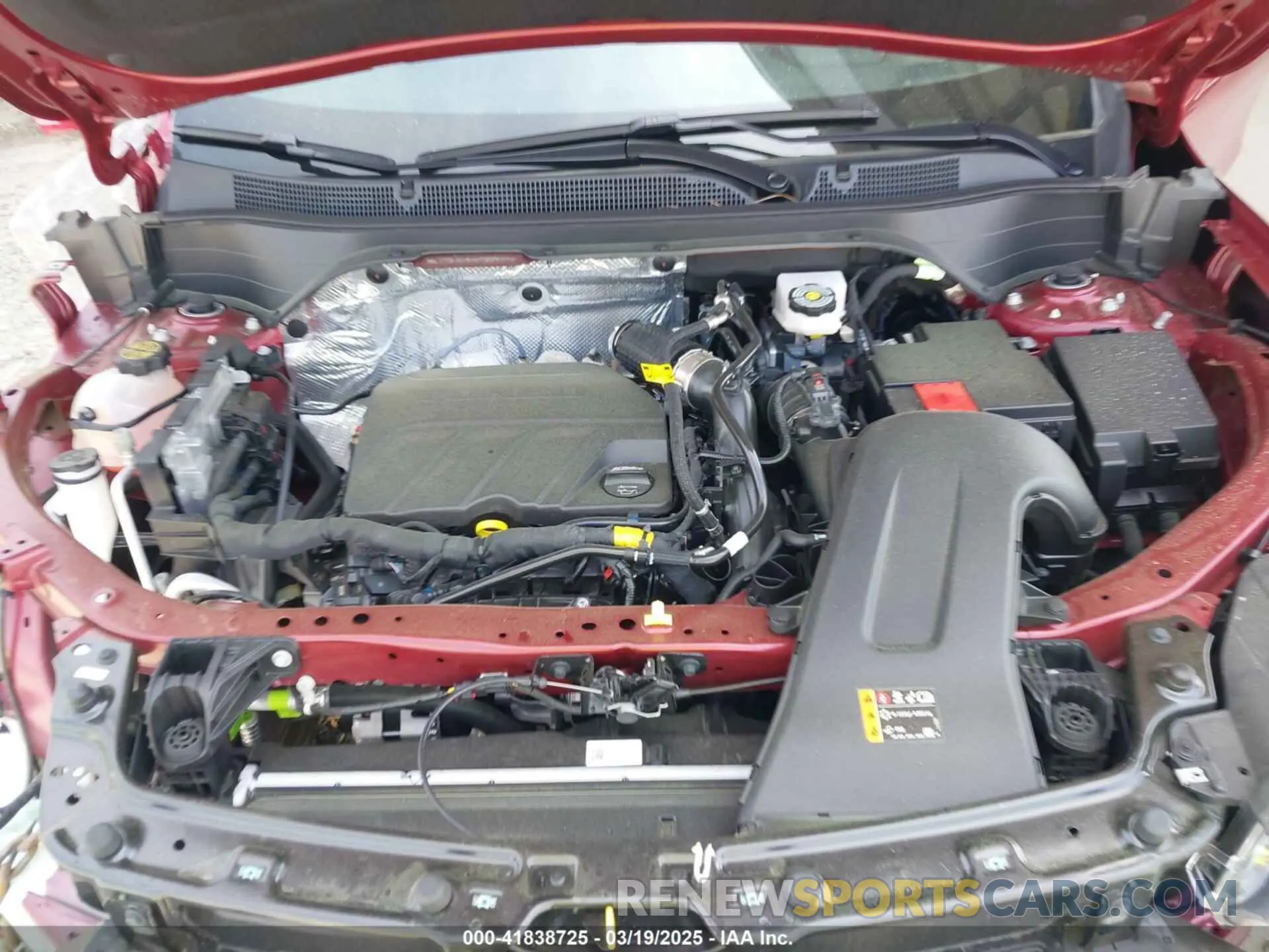 10 Фотография поврежденного автомобиля KL77LHEP4SC025590 CHEVROLET TRAX 2025