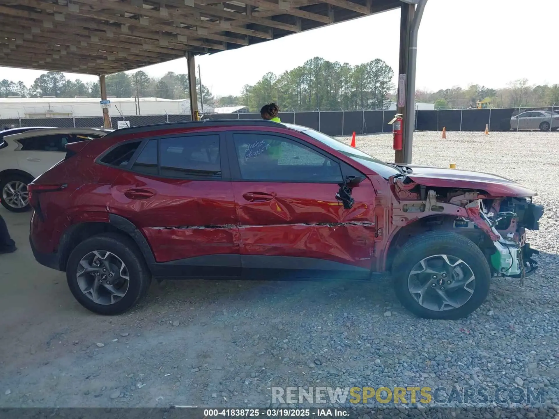 13 Фотография поврежденного автомобиля KL77LHEP4SC025590 CHEVROLET TRAX 2025