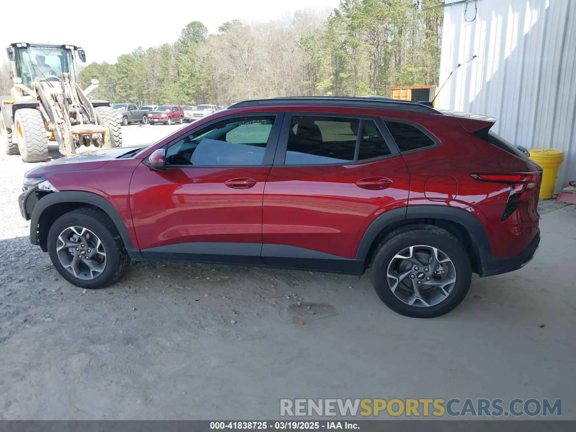 14 Фотография поврежденного автомобиля KL77LHEP4SC025590 CHEVROLET TRAX 2025