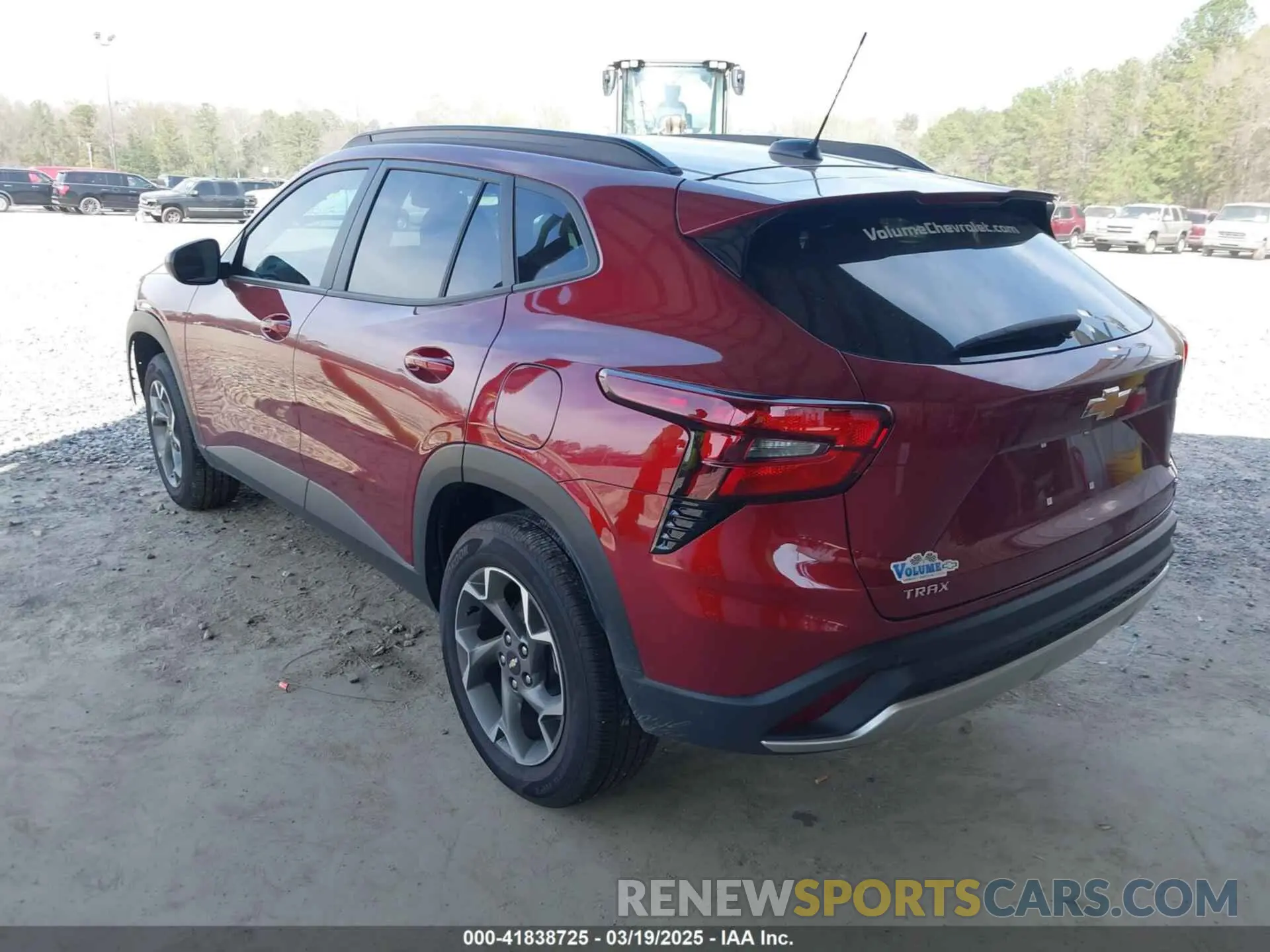 3 Фотография поврежденного автомобиля KL77LHEP4SC025590 CHEVROLET TRAX 2025
