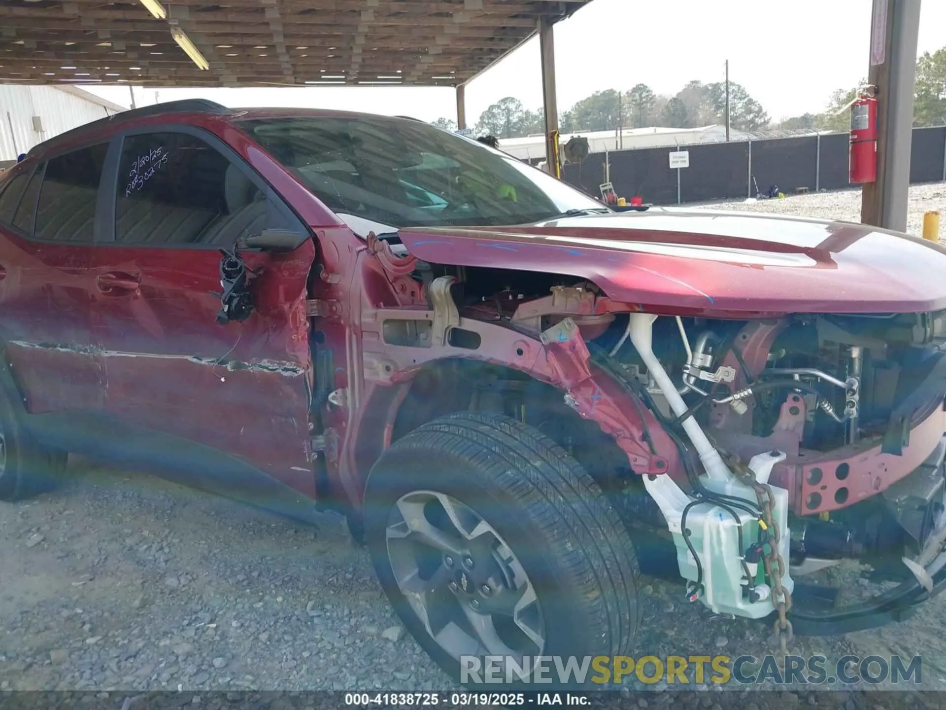 6 Фотография поврежденного автомобиля KL77LHEP4SC025590 CHEVROLET TRAX 2025