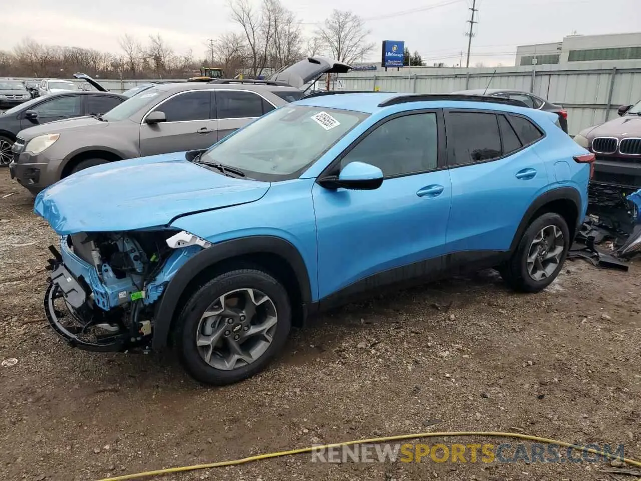1 Фотография поврежденного автомобиля KL77LHEP4SC039392 CHEVROLET TRAX 2025