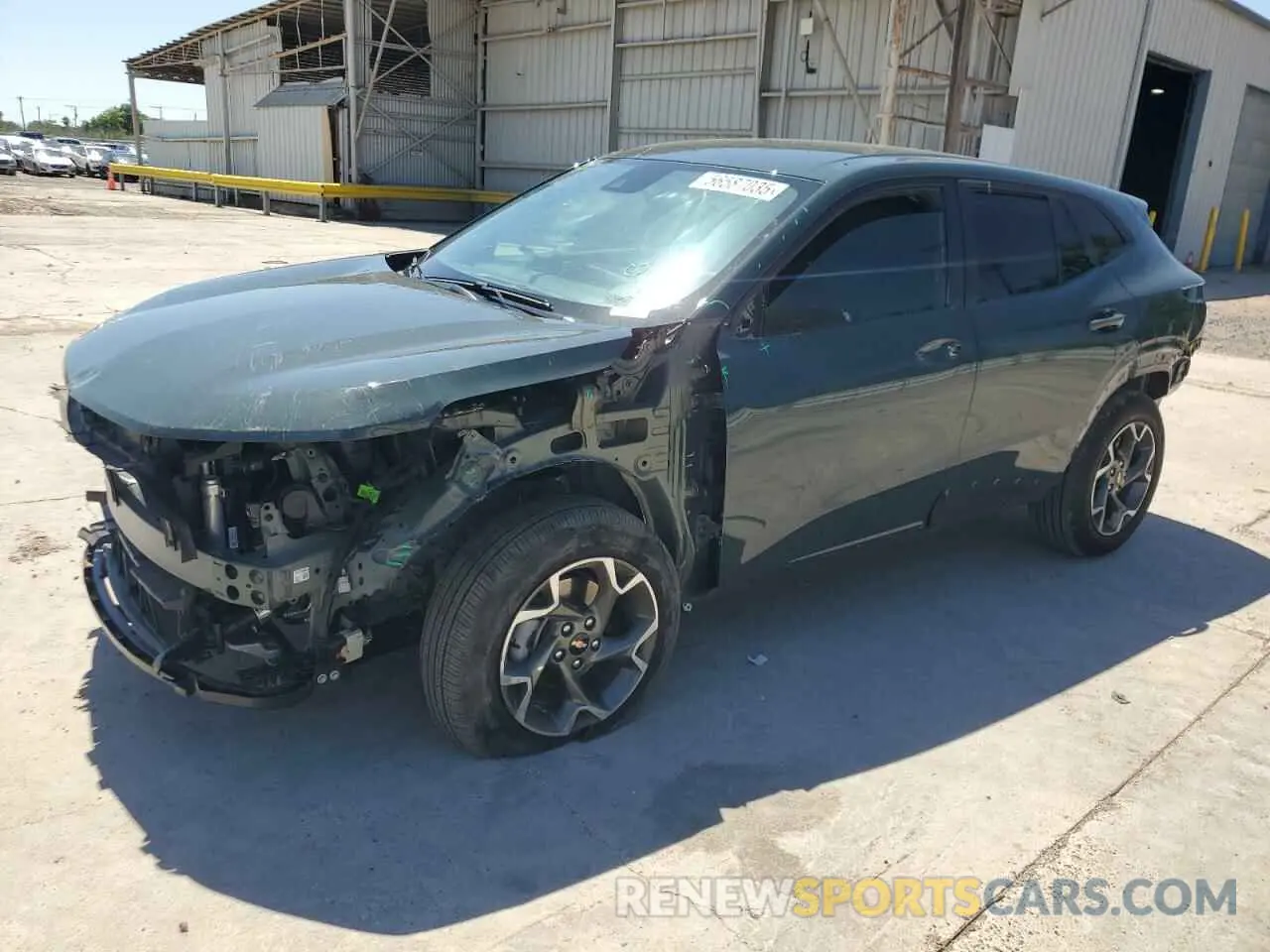 1 Photograph of a damaged car KL77LHEP4SC168085 CHEVROLET TRAX 2025