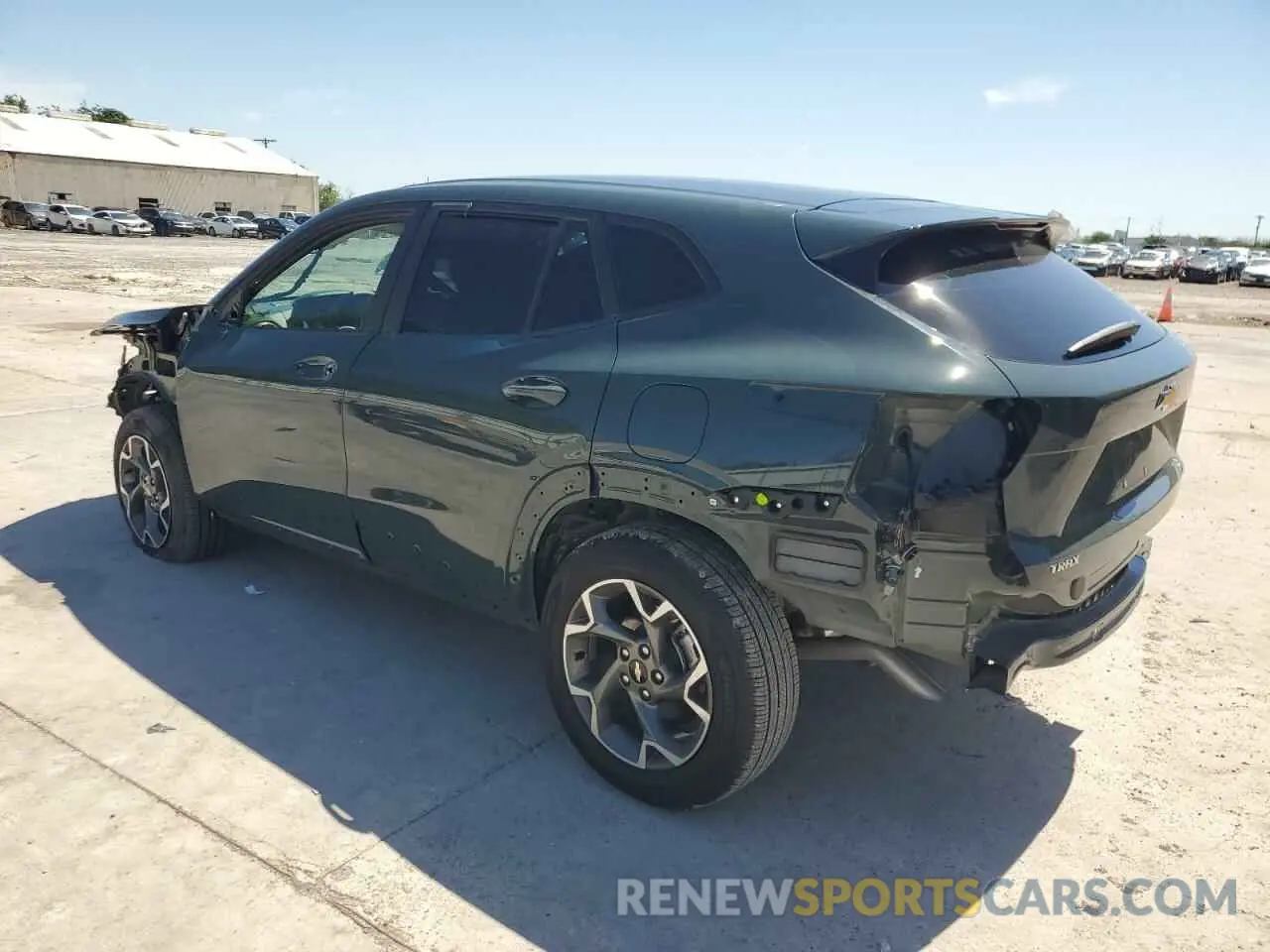 2 Photograph of a damaged car KL77LHEP4SC168085 CHEVROLET TRAX 2025