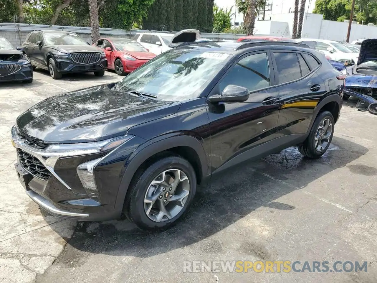 1 Photograph of a damaged car KL77LHEP4SC231329 CHEVROLET TRAX 2025