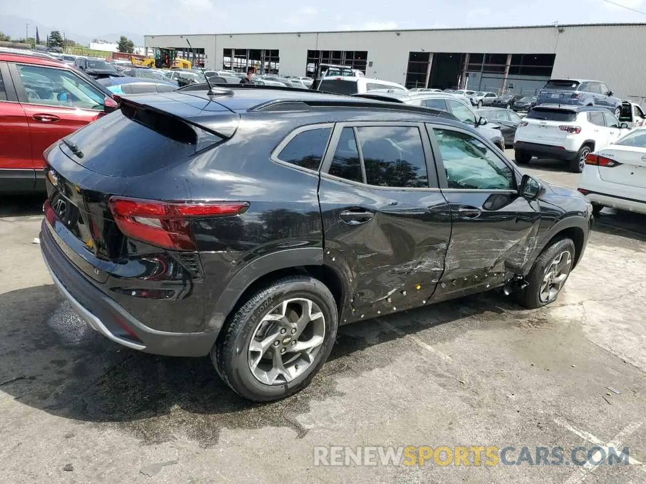 3 Photograph of a damaged car KL77LHEP4SC231329 CHEVROLET TRAX 2025
