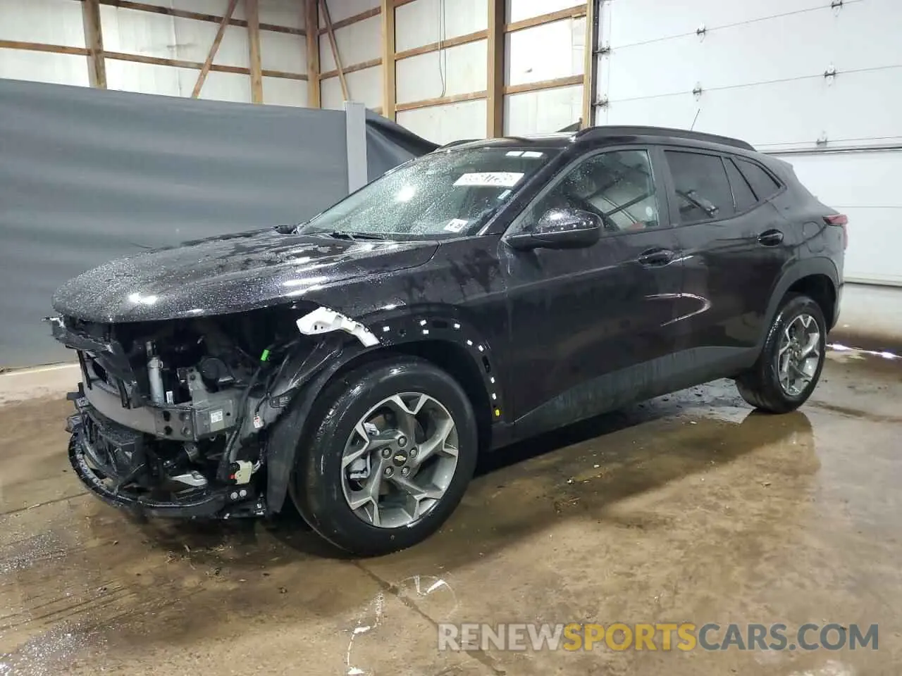 1 Photograph of a damaged car KL77LHEP4SC233307 CHEVROLET TRAX 2025