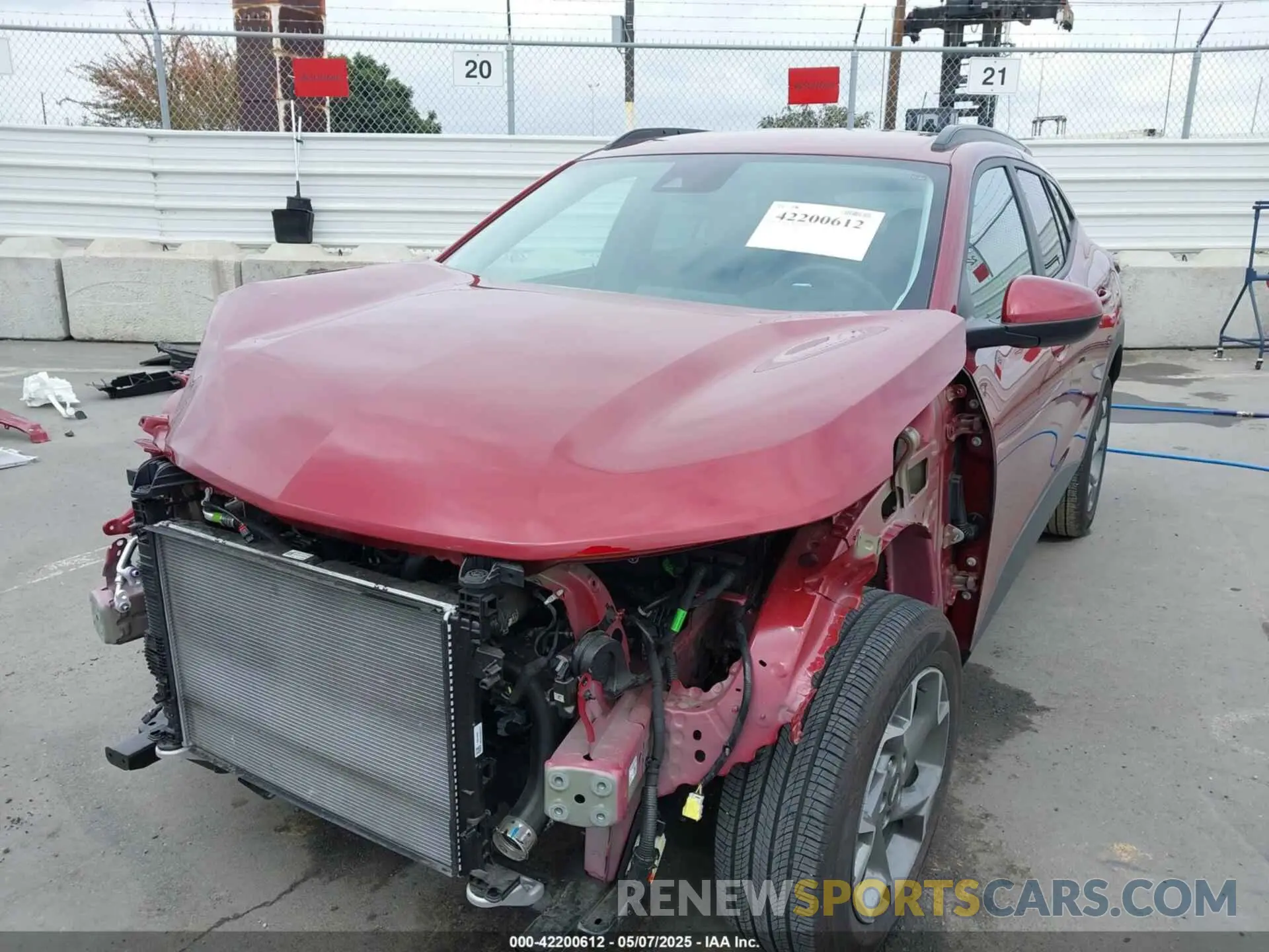 6 Фотография поврежденного автомобиля KL77LHEP5SC041975 CHEVROLET TRAX 2025