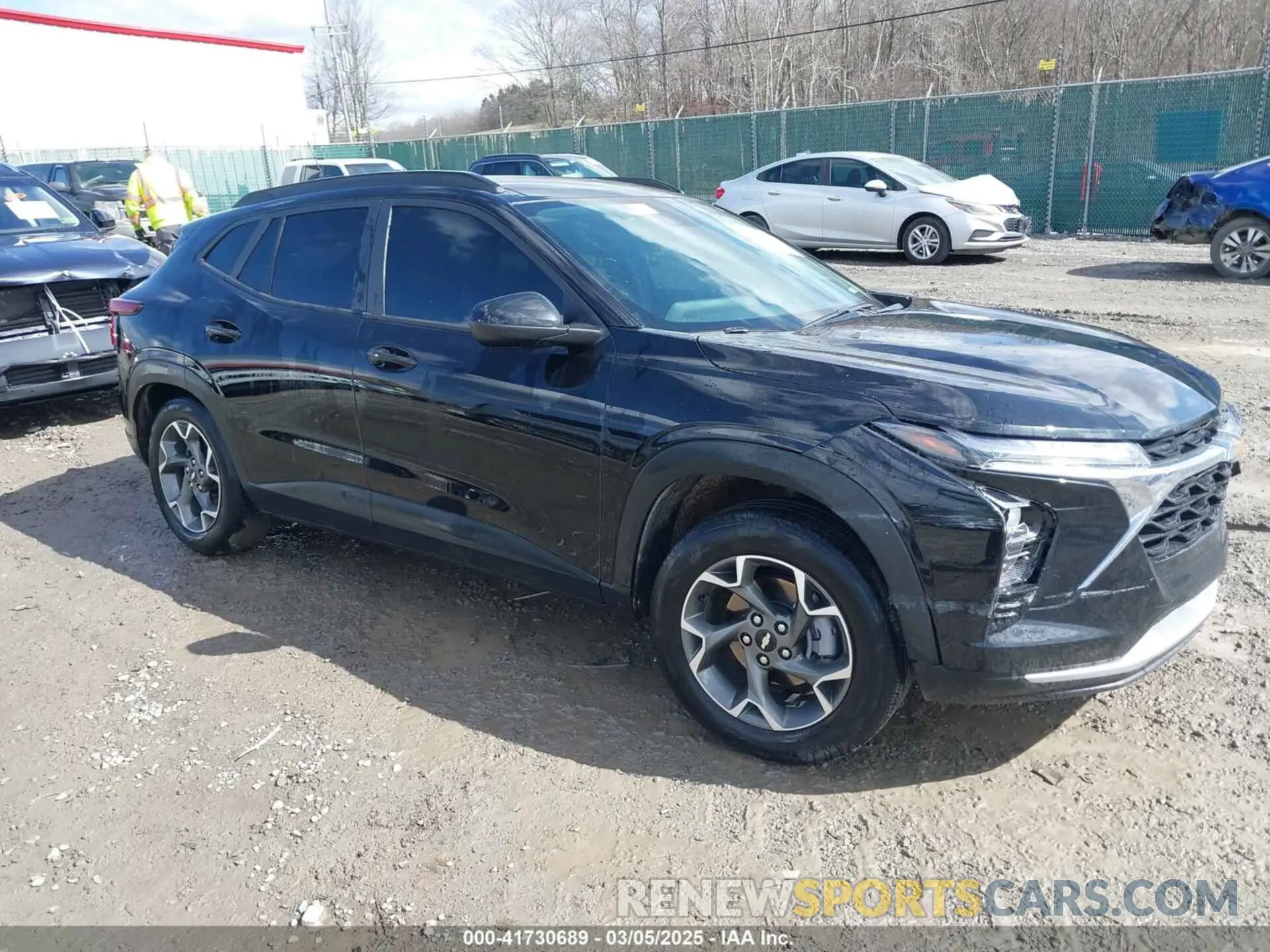 1 Фотография поврежденного автомобиля KL77LHEP6SC016096 CHEVROLET TRAX 2025