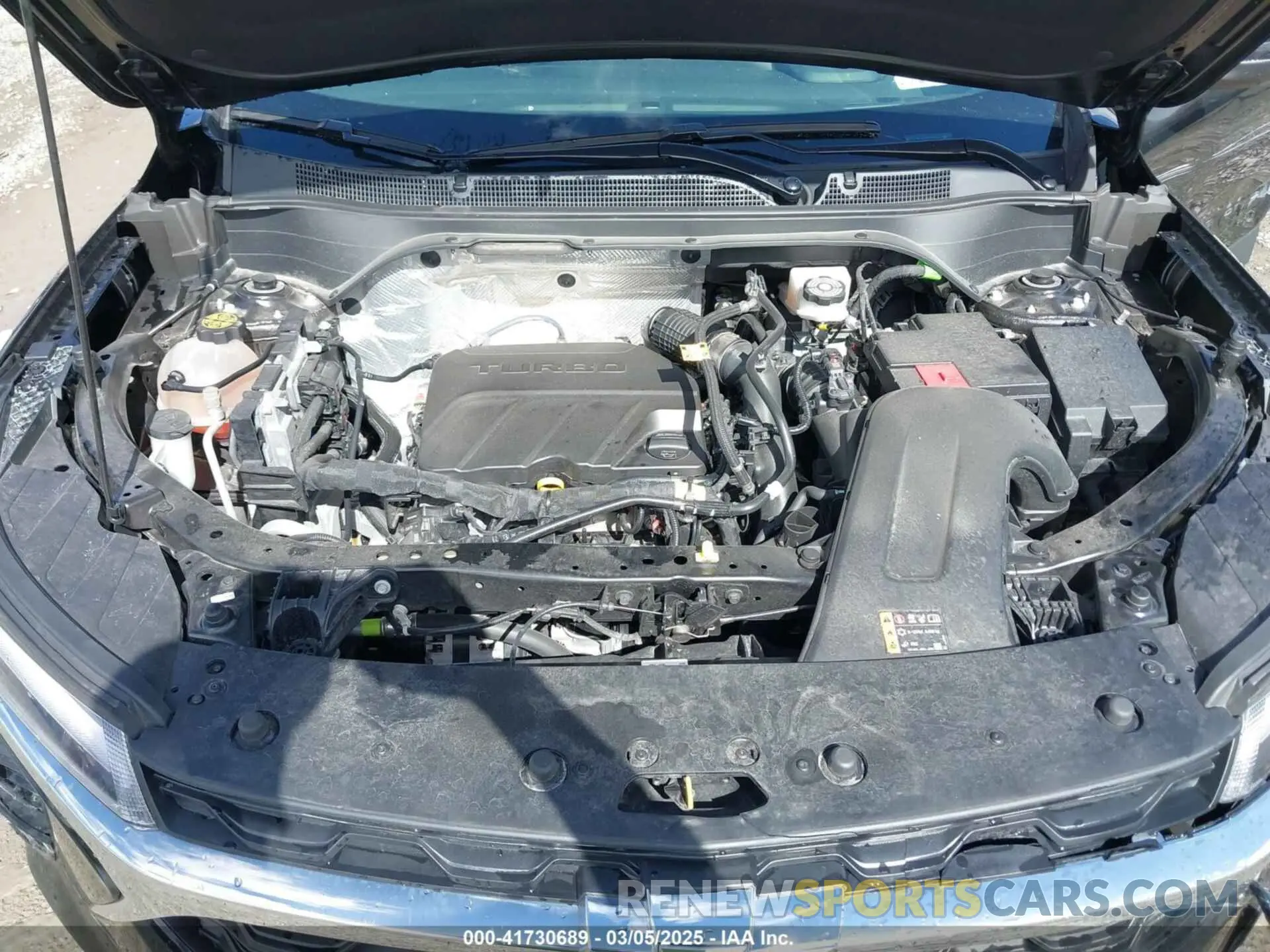 10 Фотография поврежденного автомобиля KL77LHEP6SC016096 CHEVROLET TRAX 2025