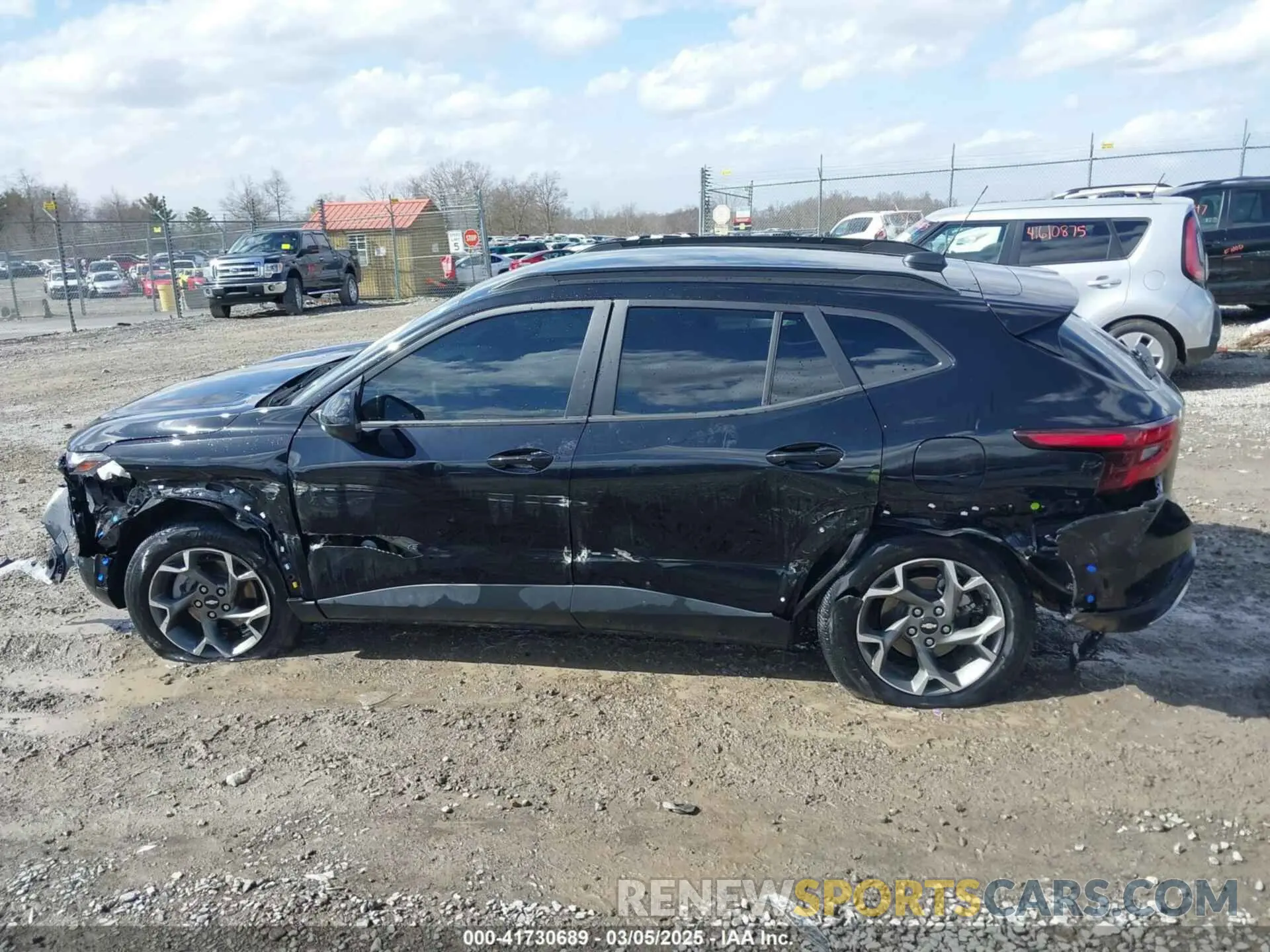 14 Фотография поврежденного автомобиля KL77LHEP6SC016096 CHEVROLET TRAX 2025