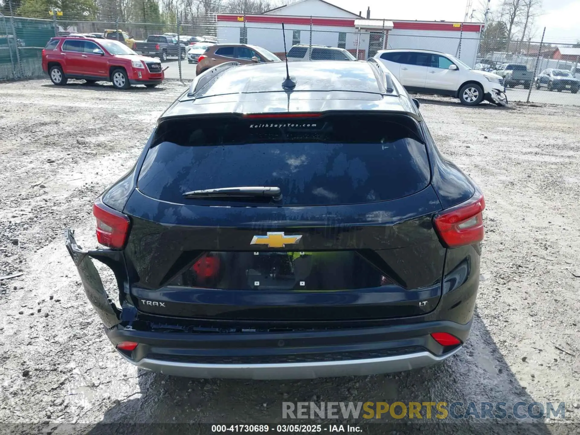 16 Фотография поврежденного автомобиля KL77LHEP6SC016096 CHEVROLET TRAX 2025