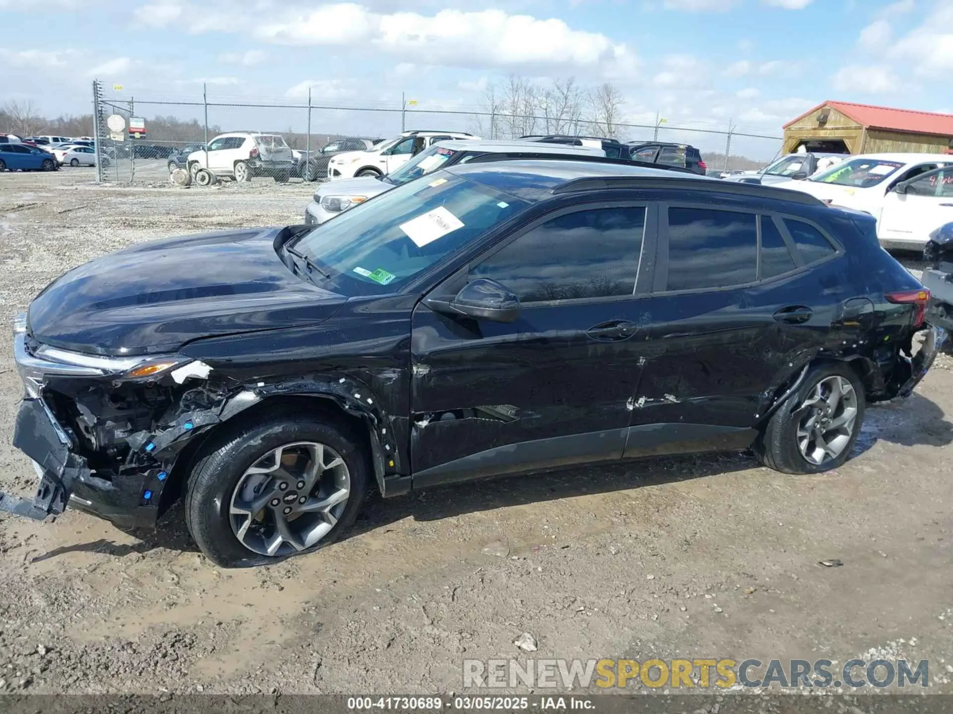 6 Фотография поврежденного автомобиля KL77LHEP6SC016096 CHEVROLET TRAX 2025