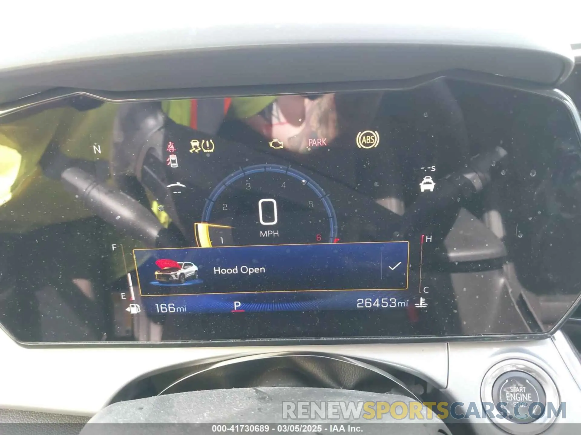 7 Фотография поврежденного автомобиля KL77LHEP6SC016096 CHEVROLET TRAX 2025