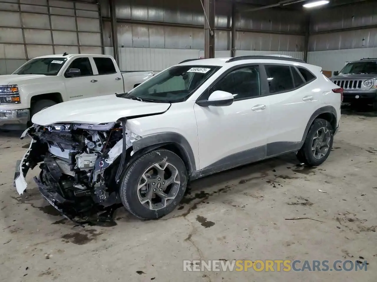 1 Photograph of a damaged car KL77LHEP6SC151420 CHEVROLET TRAX 2025