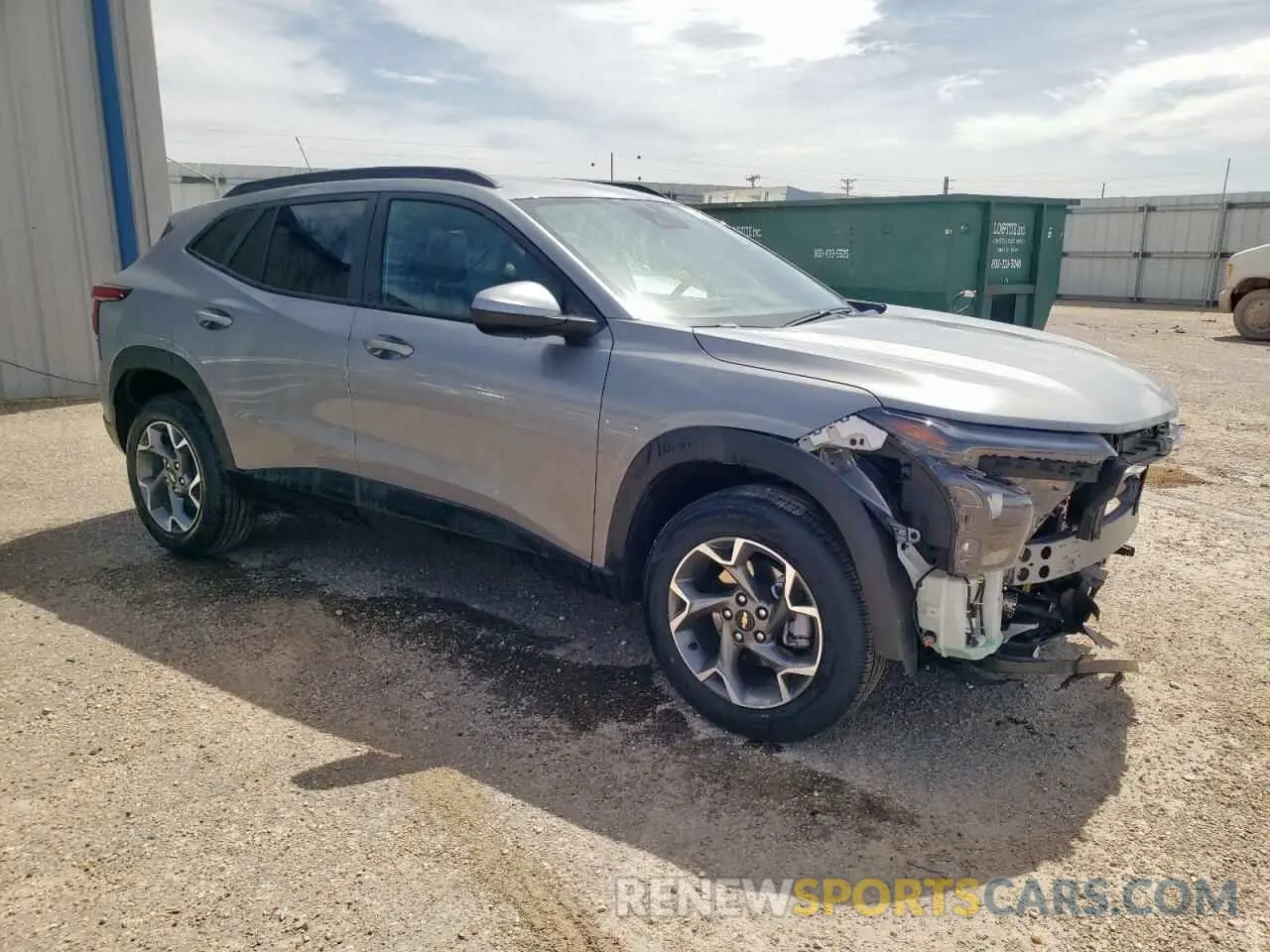 4 Photograph of a damaged car KL77LHEP6SC226875 CHEVROLET TRAX 2025
