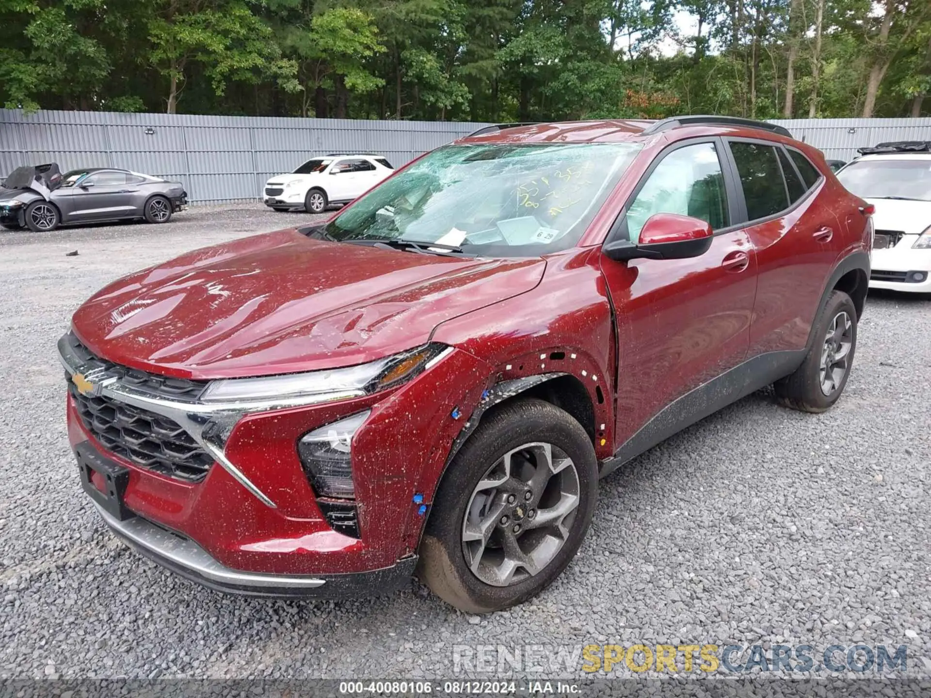 2 Photograph of a damaged car KL77LHEP7SC000313 CHEVROLET TRAX 2025