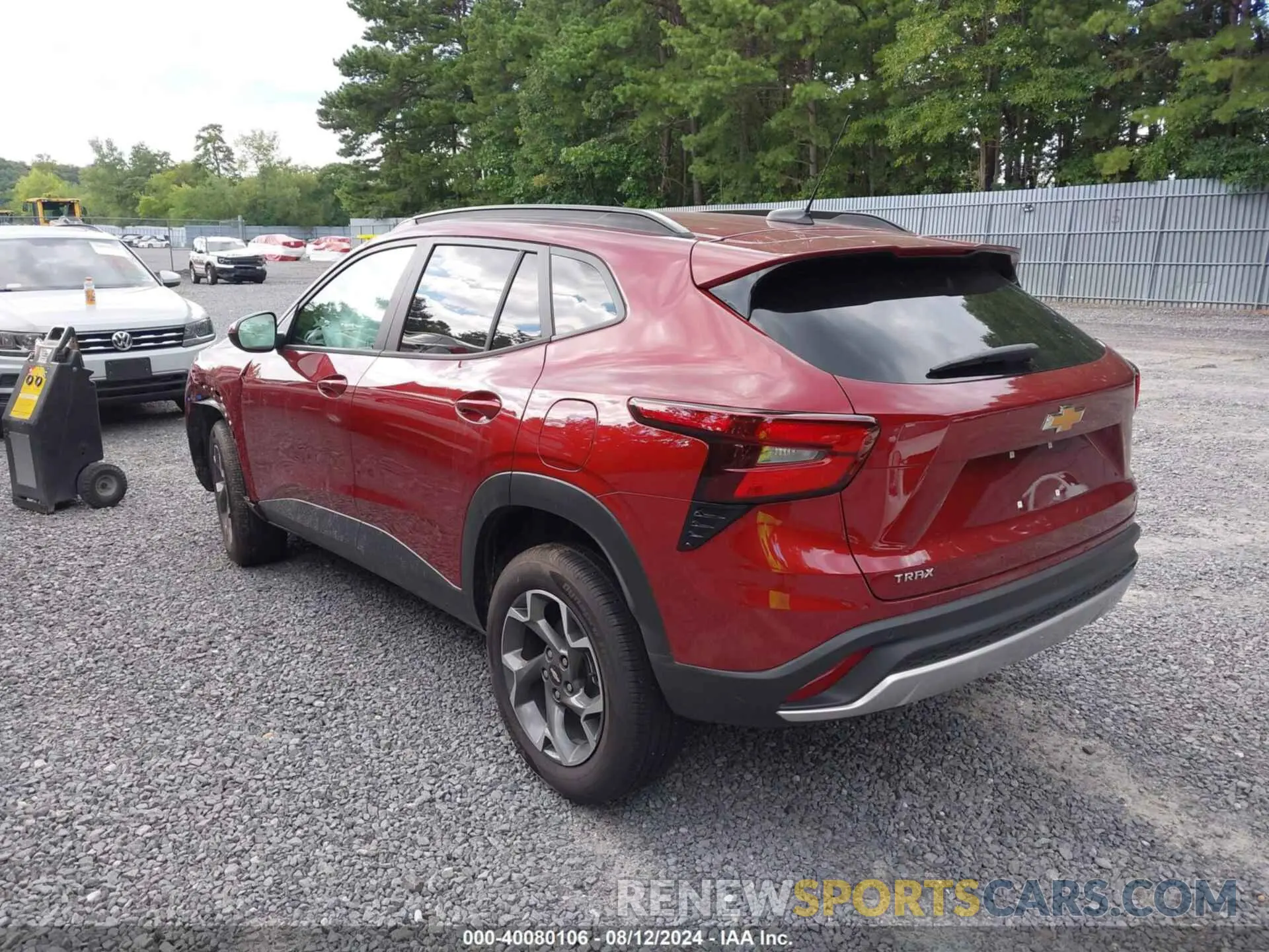 3 Photograph of a damaged car KL77LHEP7SC000313 CHEVROLET TRAX 2025