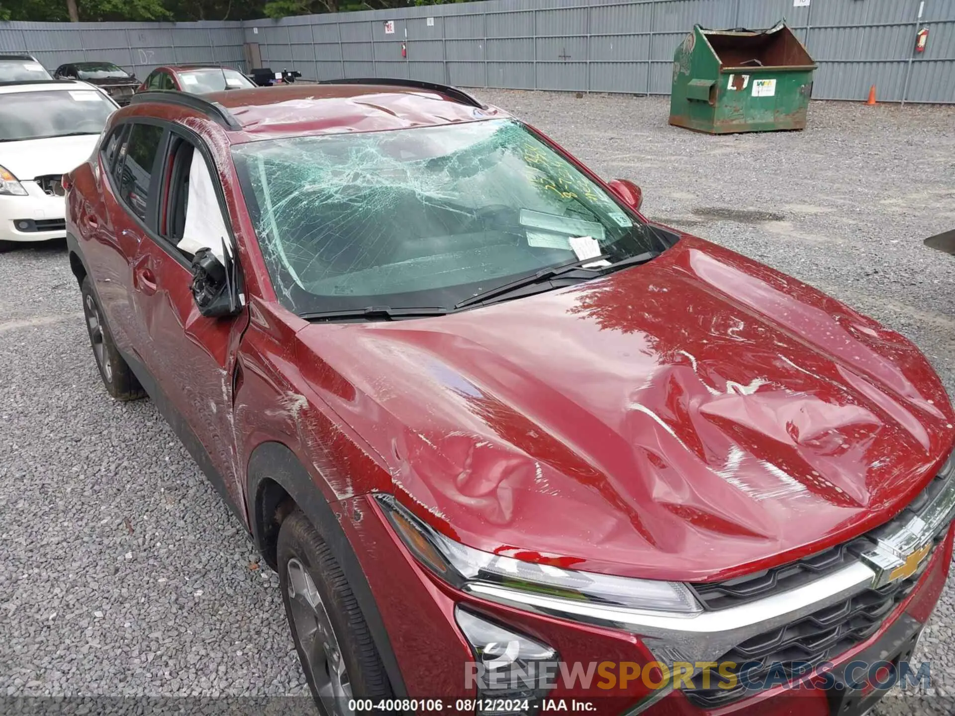 6 Photograph of a damaged car KL77LHEP7SC000313 CHEVROLET TRAX 2025